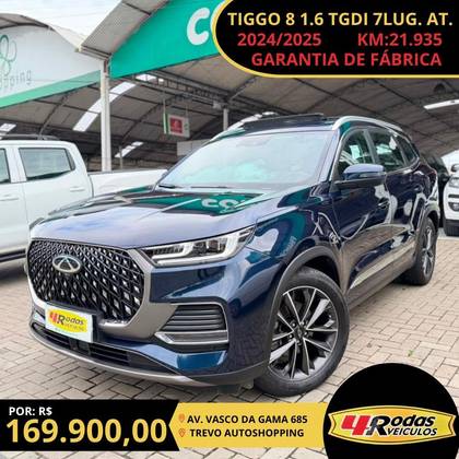 CAOA CHERY TIGGO 8 PRO 1.6 TGDI GASOLINA DCT CAOA CHERY TIGGO 8 PRO 1.6 TGDI GASOLINA DCT